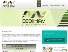 Tablet Screenshot of cedimavi.com.br
